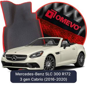 OMEVO 5D Pro EVA Dywaniki do Mercedes-Benz SLC 300 R172 3 gen Cabrio (2016-2020)