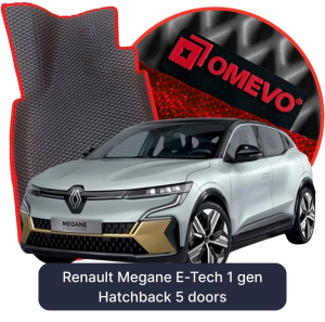 OMEVO 5D Pro EVA Dywaniki do Renault Megane E-Tech 1 gen Hatchback 5 drzwi (2021-2026)
