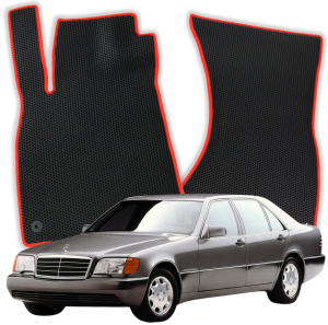 OMEVO EVA Dywaniki® do Mercedes-Benz S klasa W140 3 gen Sedan Long (1991-1998)