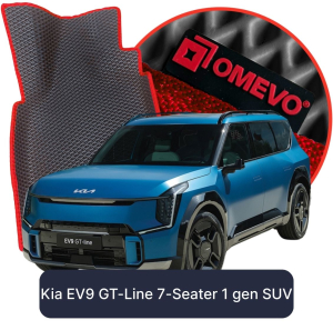 OMEVO 5D Pro EVA Dywaniki do Kia EV9 GT-Line 7-osobowy 1 gen SUV (2023-2026)