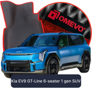 OMEVO 5D Pro EVA Dywaniki do Kia EV9 GT-Line 6-osobowy 1 gen SUV (2023-2026)