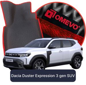 OMEVO 5D Pro EVA Dywaniki do Dacia Duster Expression 3 gen SUV (2024-2026)