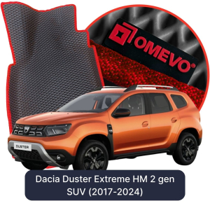 OMEVO 5D Pro EVA Dywaniki do Dacia Duster Extreme HM 2 gen SUV (2017-2024)