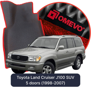 OMEVO 5D Pro EVA Dywaniki do Toyota Land Cruiser J100  SUV 5 drzwi (1998-2007)