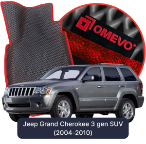 OMEVO 5D Pro EVA Dywaniki do Jeep Grand Cherokee 3 gen SUV (2004-2010)