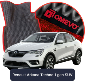 OMEVO 5D Pro EVA Dywaniki do Renault Arkana Techno 1 gen SUV (2021-2026)