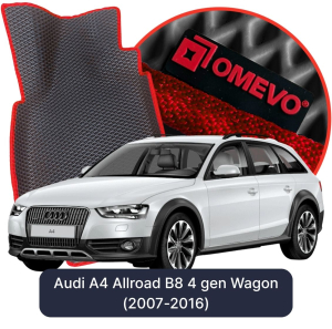 OMEVO 5D Pro EVA Dywaniki do Audi A4 Allroad B8 4 gen Kombi (2007-2016)