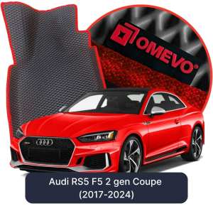 OMEVO 5D Pro EVA Dywaniki do Audi RS5 F5 2 gen Coupe (2017-2024)