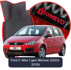 OMEVO 5D Pro EVA Dywaniki do Ford C-Max 1 gen Minivan (2003-2010)