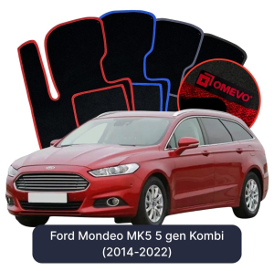 Dywaniki Welurowe OMEVO do Ford Mondeo MK5 5 gen Kombi (2014-2022)