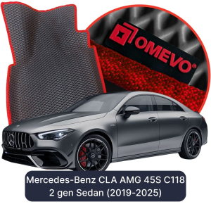 OMEVO 5D Pro EVA Dywaniki do Mercedes-Benz CLA AMG 45S C118 2 gen Sedan (2019-2025)