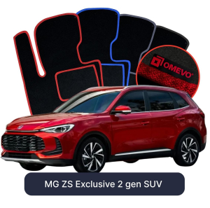 Dywaniki Welurowe OMEVO do MG ZS Exclusive  2 gen SUV (2024-2026)