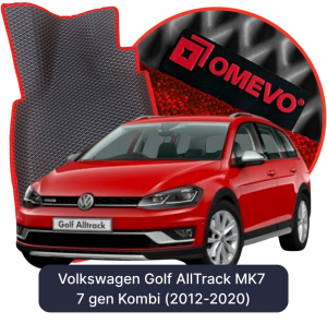 OMEVO 5D Pro EVA Dywaniki do Volkswagen Golf AllTrack MK7 7 gen Kombi (2012-2020)
