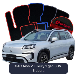 Dywaniki Welurowe OMEVO do GAC Aion V Luxury 1 gen SUV 5 drzwi (2023-2026)