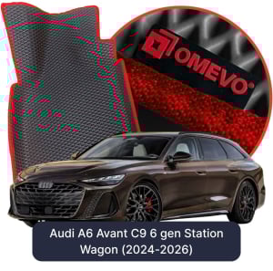 OMEVO 5D Pro EVA Dywaniki do Audi A6 Avant C9 6 gen Kombi (2024-2026)