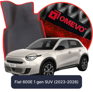 OMEVO 5D Pro EVA Dywaniki do Fiat 600E Elektryczny 1 gen SUV (2023-2026)