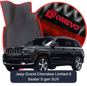 OMEVO 5D Pro EVA Dywaniki do Jeep Grand Cherokee Limited 6 osobowy 5 gen SUV (2021-2026)