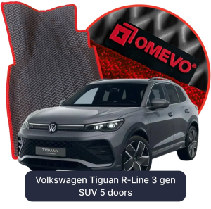 OMEVO 5D Pro EVA Dywaniki do Volkswagen Tiguan R-Line 3 gen SUV 5 drzwi (2023-2026)