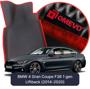 OMEVO 5D Pro EVA Dywaniki do BMW 4 Gran Coupe F36 1 gen Liftback (2014-2020)