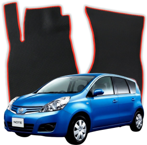 OMEVO EVA Dywaniki® do Nissan Note E11 1 gen Hatchback 5 drzwi (2006-2012)