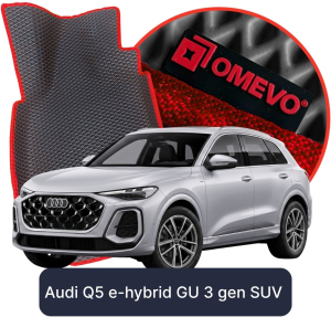 OMEVO 5D Pro EVA Dywaniki do Audi Q5 e-hybrid GU 3 gen SUV (2024-2026)