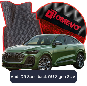 OMEVO 5D Pro EVA Dywaniki do Audi Q5 Sportback e-hybrid GU 3 gen SUV (2024-2026)