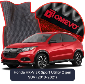 OMEVO 5D Pro EVA Dywaniki do Honda HR-V EX Sport Utility 2 gen SUV (2013-2021)