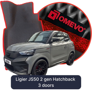 OMEVO 5D Pro EVA Dywaniki do Ligier JS50 2 gen Hatchback 3 drzwi (2024-2026)