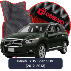 OMEVO 5D Pro EVA Dywaniki do Infiniti JX35 1 gen SUV (2012-2013)