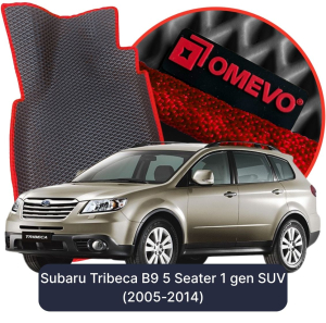 OMEVO 5D Pro EVA Dywaniki do Subaru Tribeca B9 5-osobowy 1 gen SUV (2005-2014)