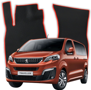 OMEVO EVA Dywaniki® do Peugeot Traveller 6-Osobowy Long Business Vip 3 gen Minivan (2016-2026)