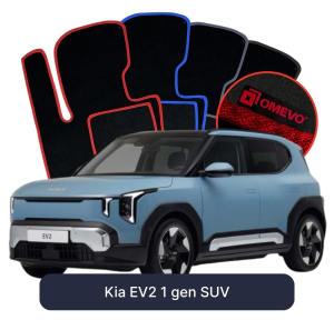 Dywaniki Welurowe OMEVO do Kia EV2 1 gen SUV (2025-2026)