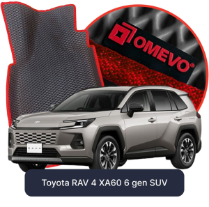 OMEVO 5D Pro EVA Dywaniki do Toyota RAV 4 XA60 6 gen SUV (2025-2026)