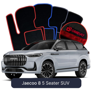 Dywaniki Welurowe OMEVO do Jaecoo 8 5-osobowy 1 gen SUV (2025-2026)