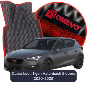 OMEVO 5D Pro EVA Dywaniki do Cupra Leon 1 gen Hatchback 5 drzwi (2020-2026)