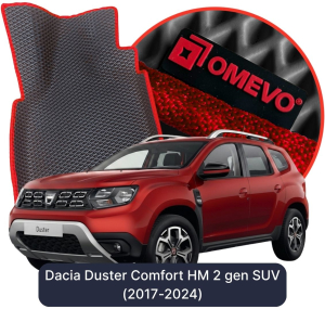 OMEVO 5D Pro EVA Dywaniki do Dacia Duster Comfort HM 2 gen SUV (2017-2024)