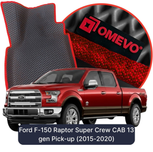 OMEVO 5D Pro EVA Dywaniki do Ford F-150 Raptor Super Crew CAB 13 gen Pick-up (2015-2020)