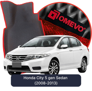 OMEVO 5D Pro EVA Dywaniki do Honda City 5 gen Sedan (2008-2013)