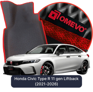 OMEVO 5D Pro EVA Dywaniki do Honda Civic Type R 11 gen Liftback (2021-2026)