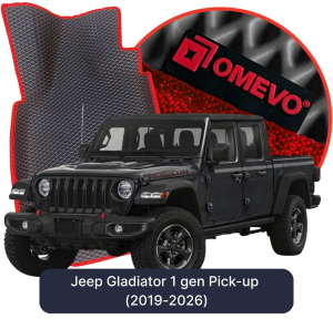 OMEVO 5D Pro EVA Dywaniki do Jeep Gladiator 1 gen Pick-up (2019-2026)