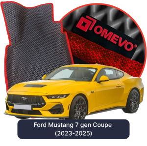 OMEVO 5D Pro EVA Dywaniki do Ford Mustang 7 gen Coupe (2023-2025)