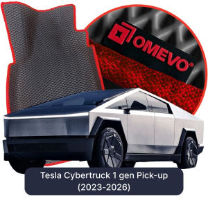 OMEVO 5D Pro EVA Dywaniki do Tesla Cybertruck 1 gen Pick-up (2023-2026)