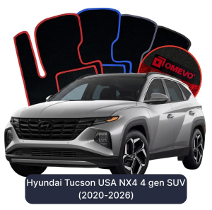 Dywaniki Welurowe OMEVO do Hyundai Tucson USA NX4 4 gen SUV (2020-2026)
