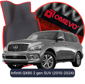 OMEVO 5D Pro EVA Dywaniki do Infiniti QX80 2 gen SUV (2010-2024)