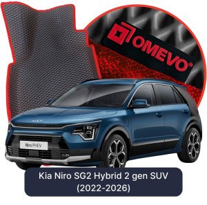 OMEVO 5D Pro EVA Dywaniki do Kia Niro SG2 Hybryda 2 gen SUV (2022-2026)
