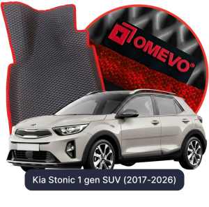 OMEVO 5D Pro EVA Dywaniki do Kia Stonic 1 gen SUV (2017-2026)