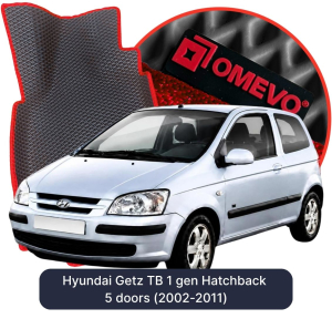 OMEVO 5D Pro EVA Dywaniki do Hyundai Getz TB 1 gen Hatchback 5 drzwi (2002-2011)