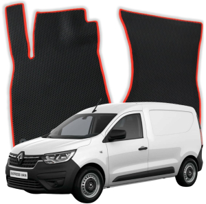 OMEVO EVA Dywaniki® do Renault Kangoo EXPRESS L1 2-Osobowy  3 gen KombiVan 4 drzwi (2021-2026)