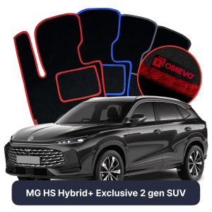 Dywaniki Welurowe OMEVO do MG HS Hybrid+ Exclusive 2 gen SUV (2024-2026)