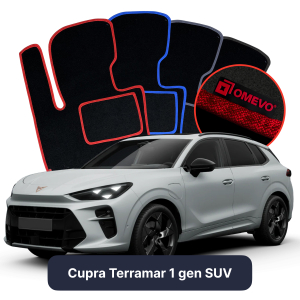 Dywaniki Welurowe OMEVO do Cupra Terramar 1 gen SUV (2024-2026)